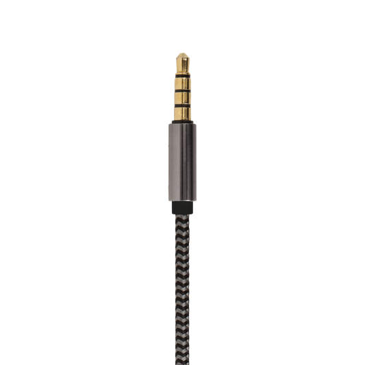 3.5mm AUX Cable - Black - 4 FT