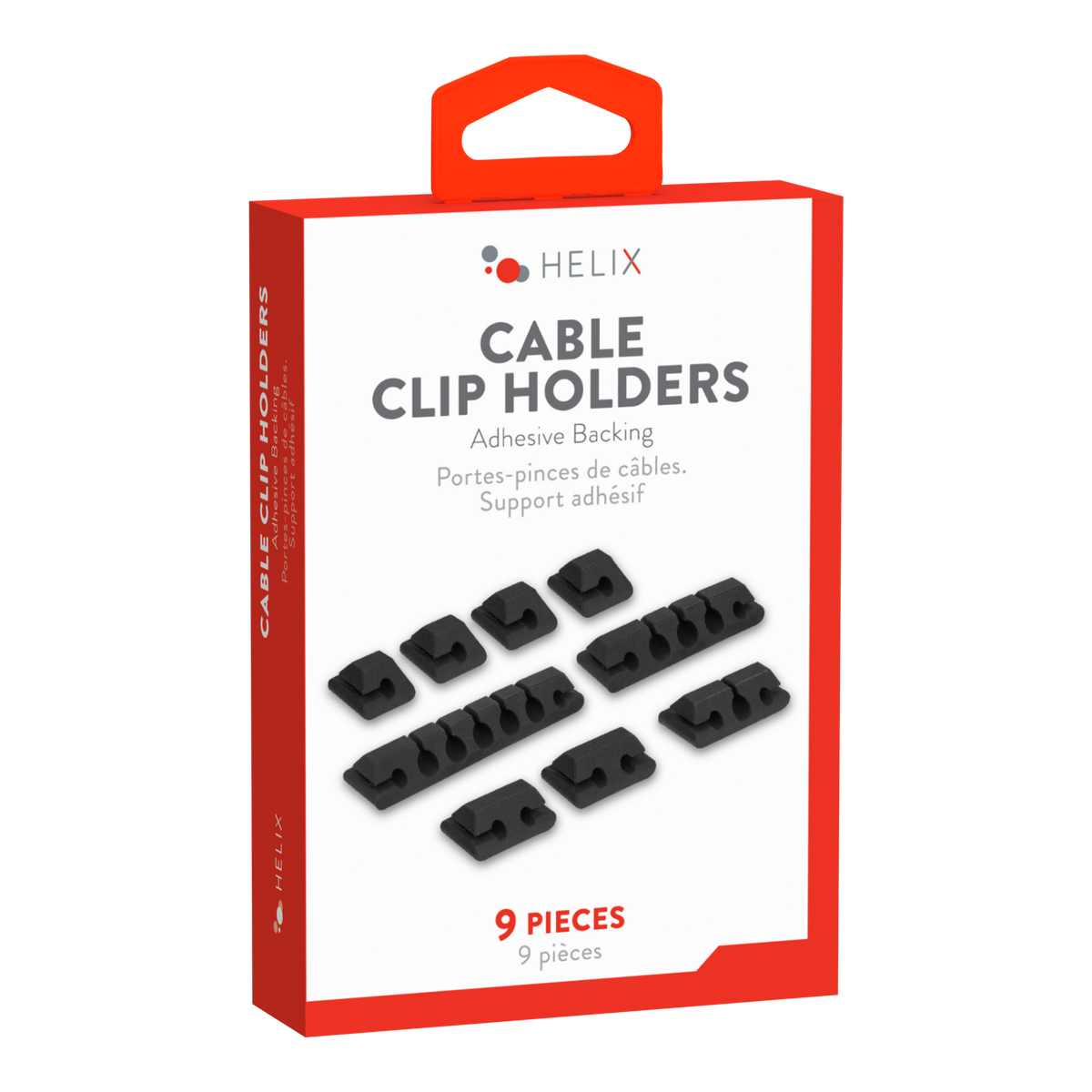 Cable Clip Holders - 9 PC
