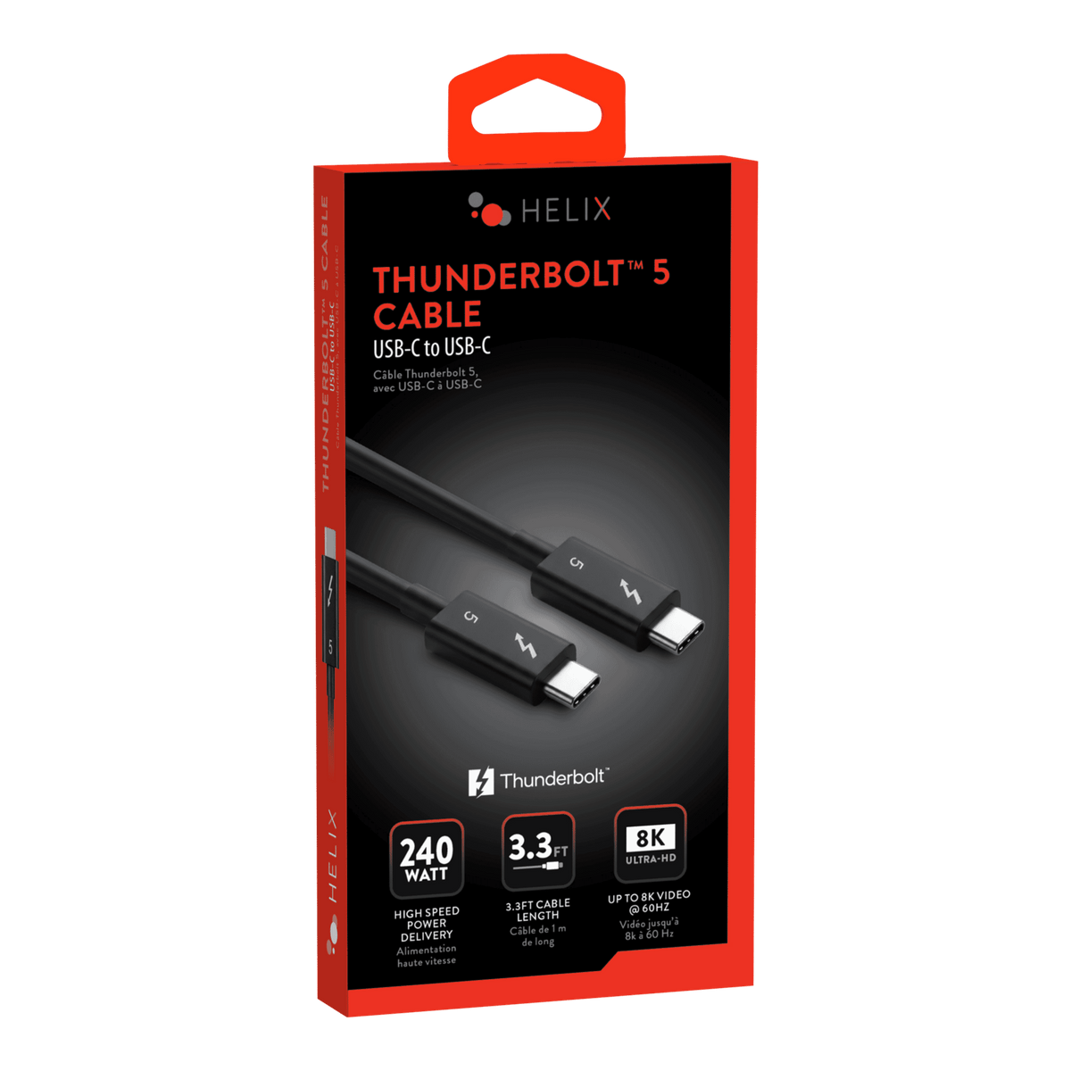 Helix 1m Thunderbolt 5 Cable