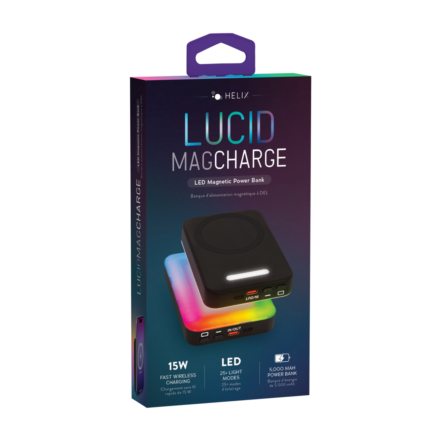 Lucid LED Magsafe 5,000 mAh Power Bank
