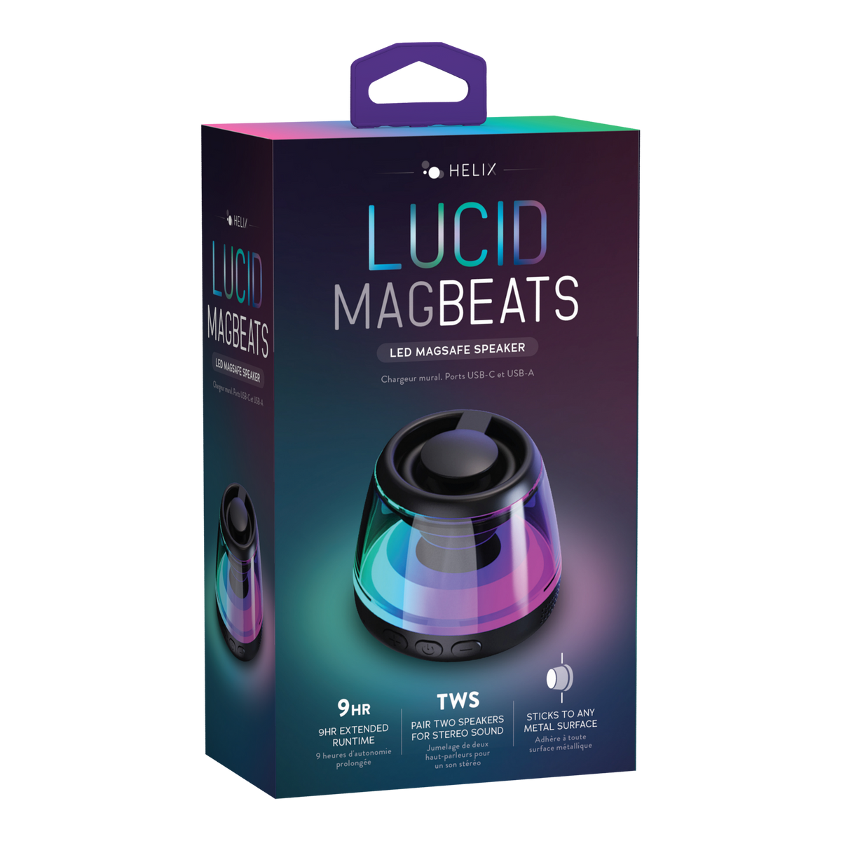 Lucid LED Magsafe Speaker