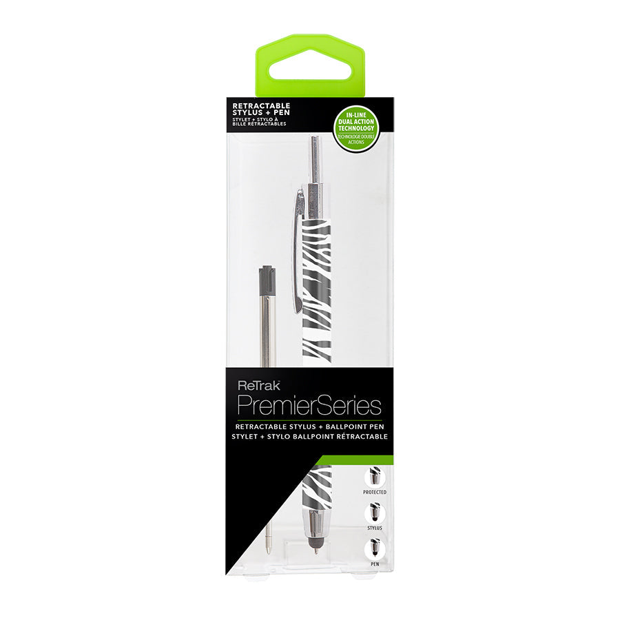 Zebra Print Stylus Pen