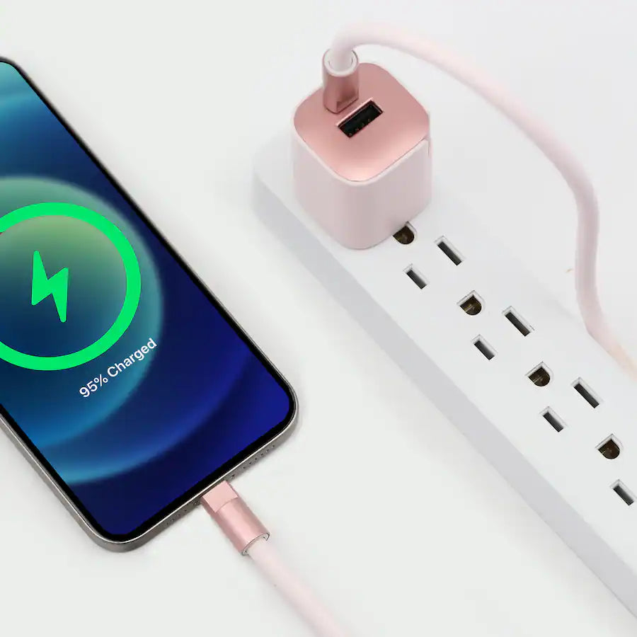 GripCord Bundle - 30W USB Wall Charger with 8ft USB-C Cable