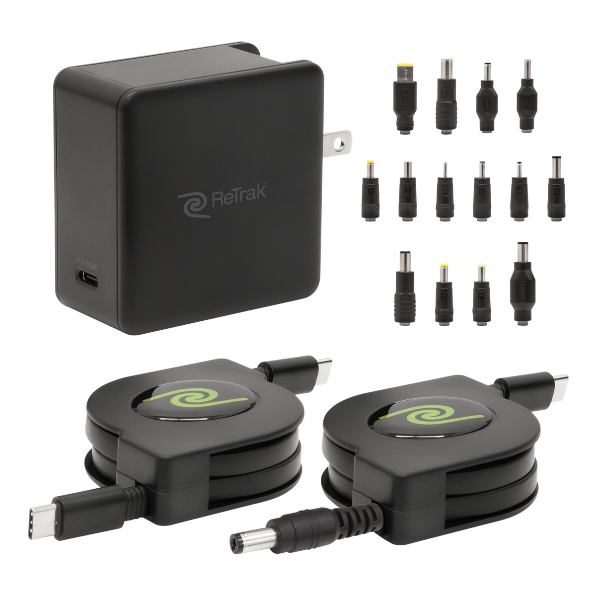 ReTrak 65W Universal Laptop Charger