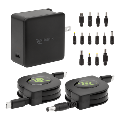 ReTrak 65W Universal Laptop Charger