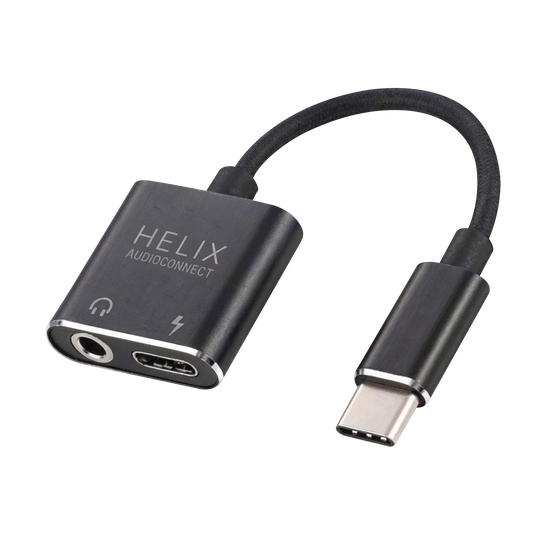 USB C to USB C + 3.5mm Audio and Power Adapter
