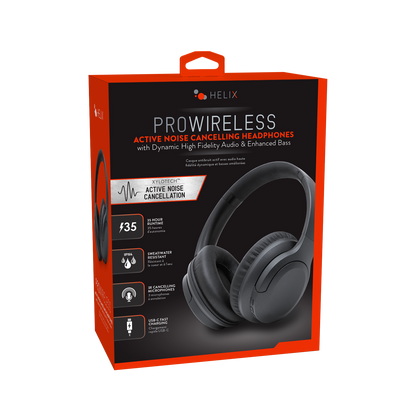 High Fidelity ProWireless Active Noise Cancelling Headphones