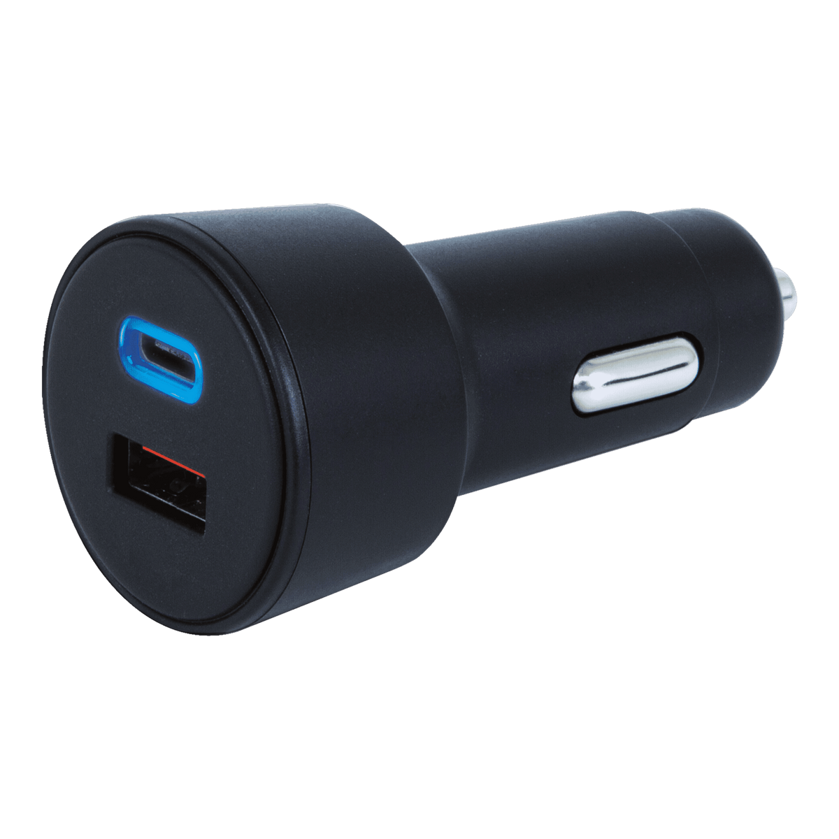 Helix Car Charger with USB-C and USB-A Ports