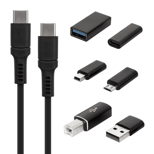 USB-C Cable Kit with Bag