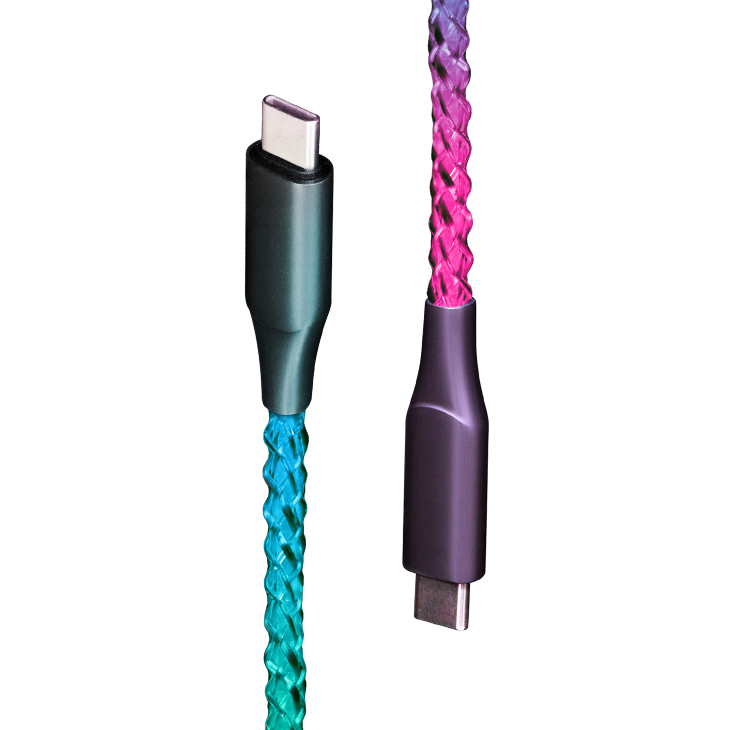 Lucid Charge LED USB-C Cable - 6 FT