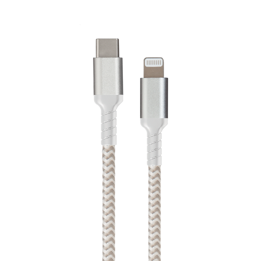 Lightning to USB-C Cable - White - 10 FT