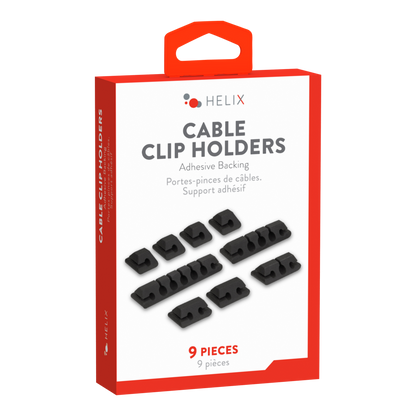 Cable Clip Holders - 9 PC