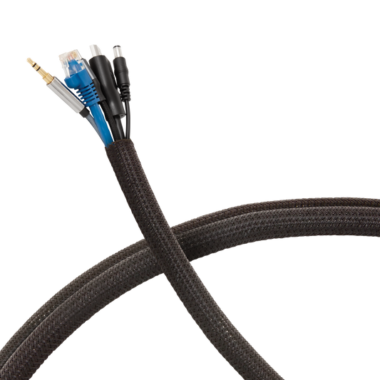 Flexible Mesh Cable Sleeve - 6 FT