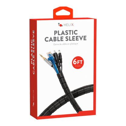 Plastic Cable Sleeve - 6 FT