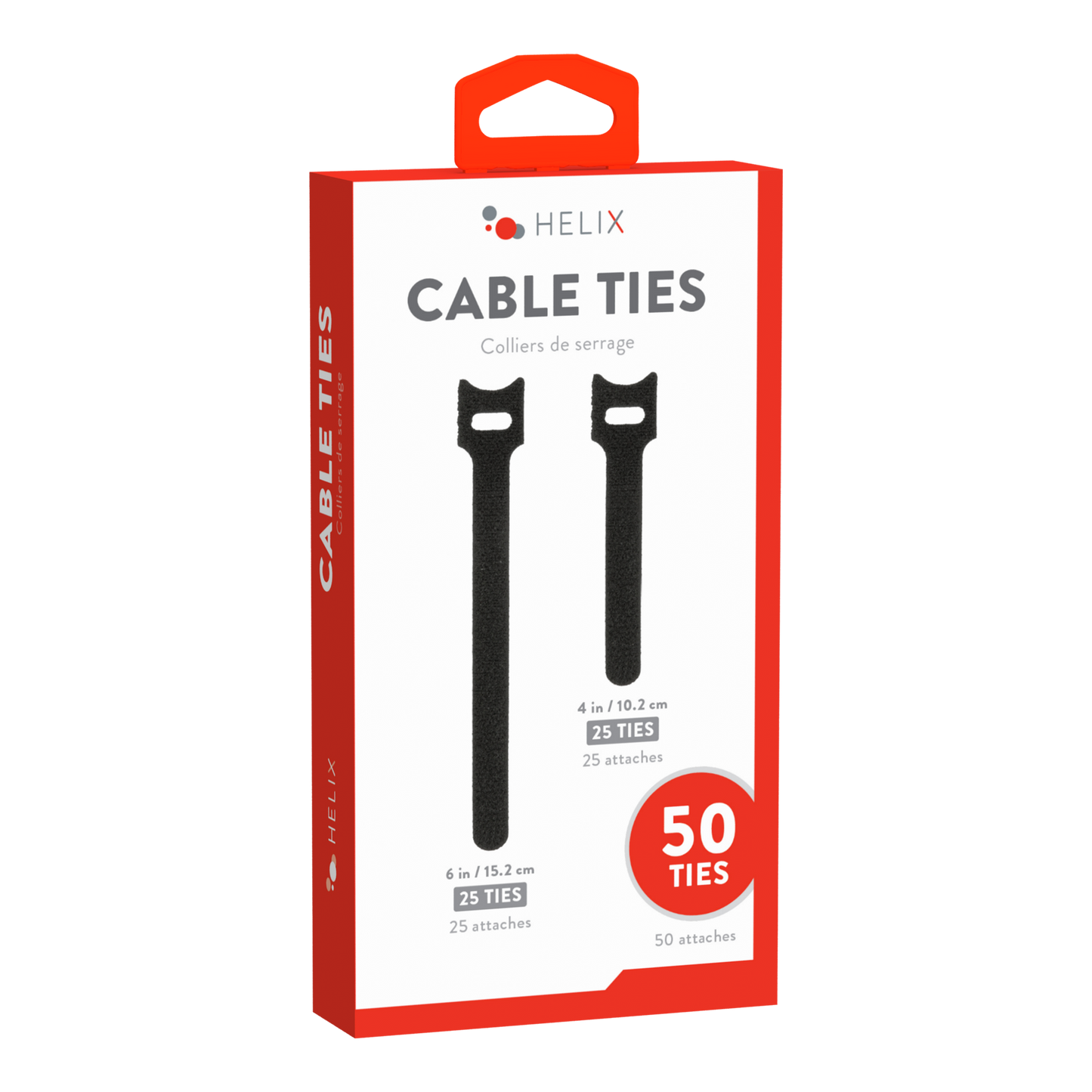 Cable Management Ties - 50 Pk
