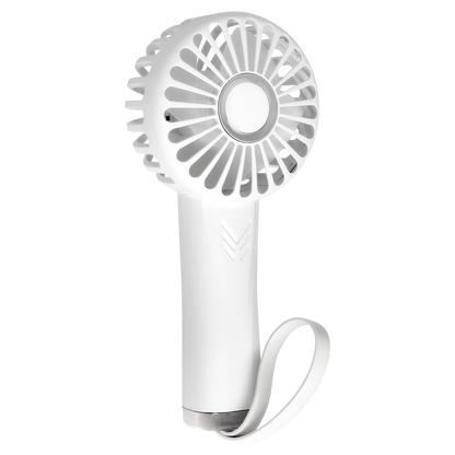 Rechargeable Handheld Fan - White