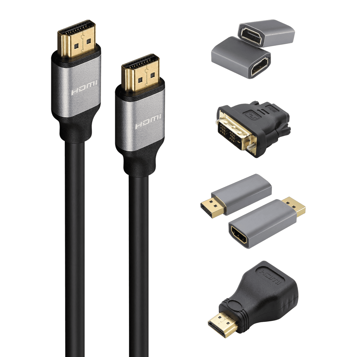 Helix HDMI Cable & Adapter Kit