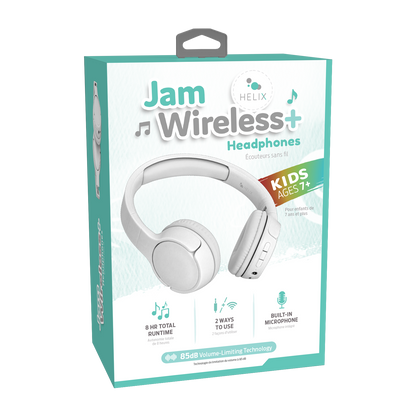 JamWireless Kids Volume-Limited Bluetooth Headphones