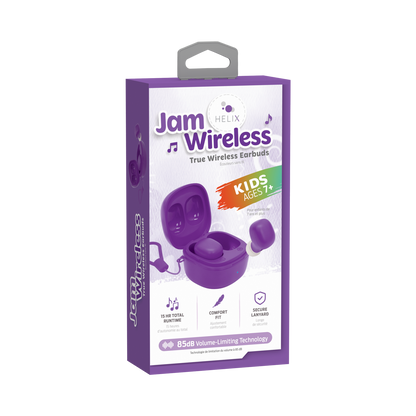 JamWireless Kids Volume-Limited Earbuds