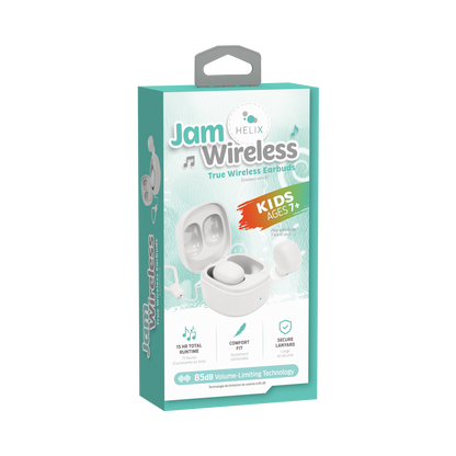 JamWireless Kids Volume-Limited Earbuds