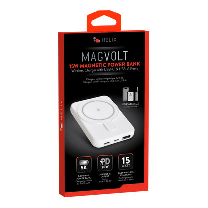 5,000mAh MagSafe Wireless Power Bank