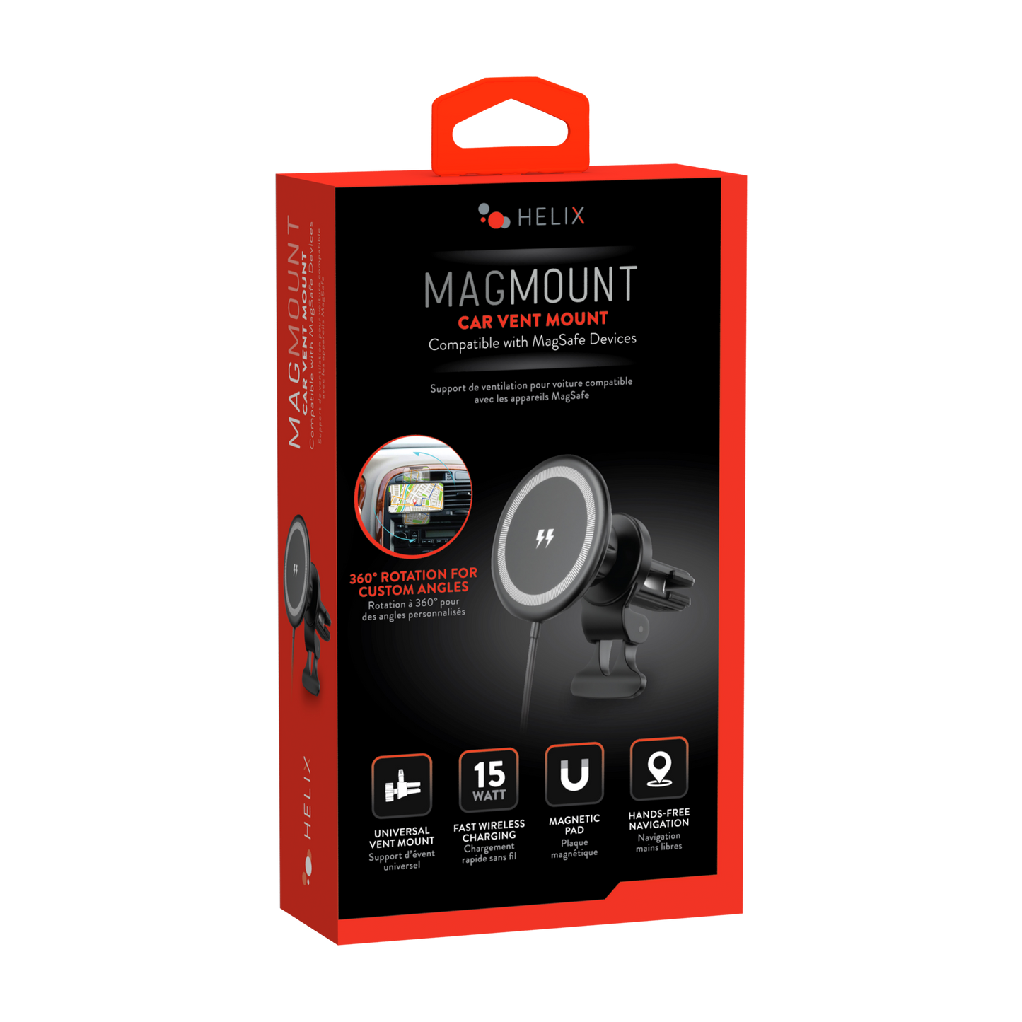 10W Magnetic Wireless Car Charger