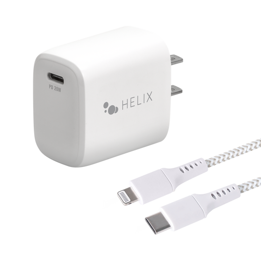 Power Delivery 20w Lightning Wall Charger - White