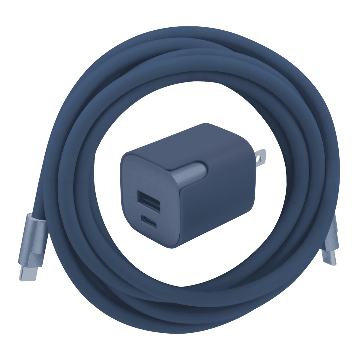 GripCord Bundle - 30W USB Wall Charger with 8ft USB-C Cable
