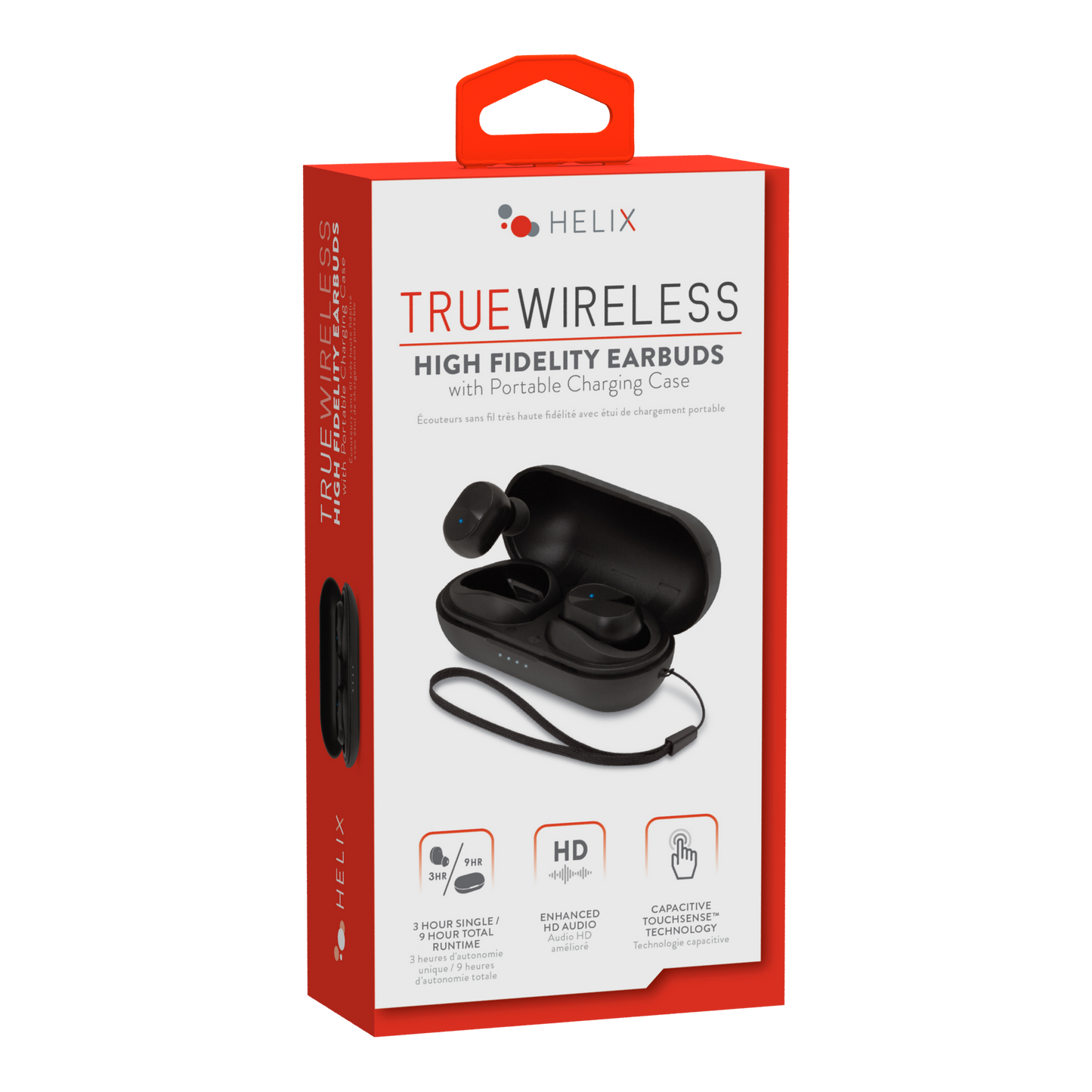 True Wireless Earbuds with Portable Charging Case