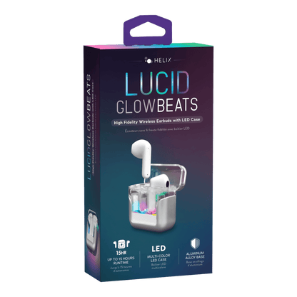 Lucid True Wireless Earbuds - White