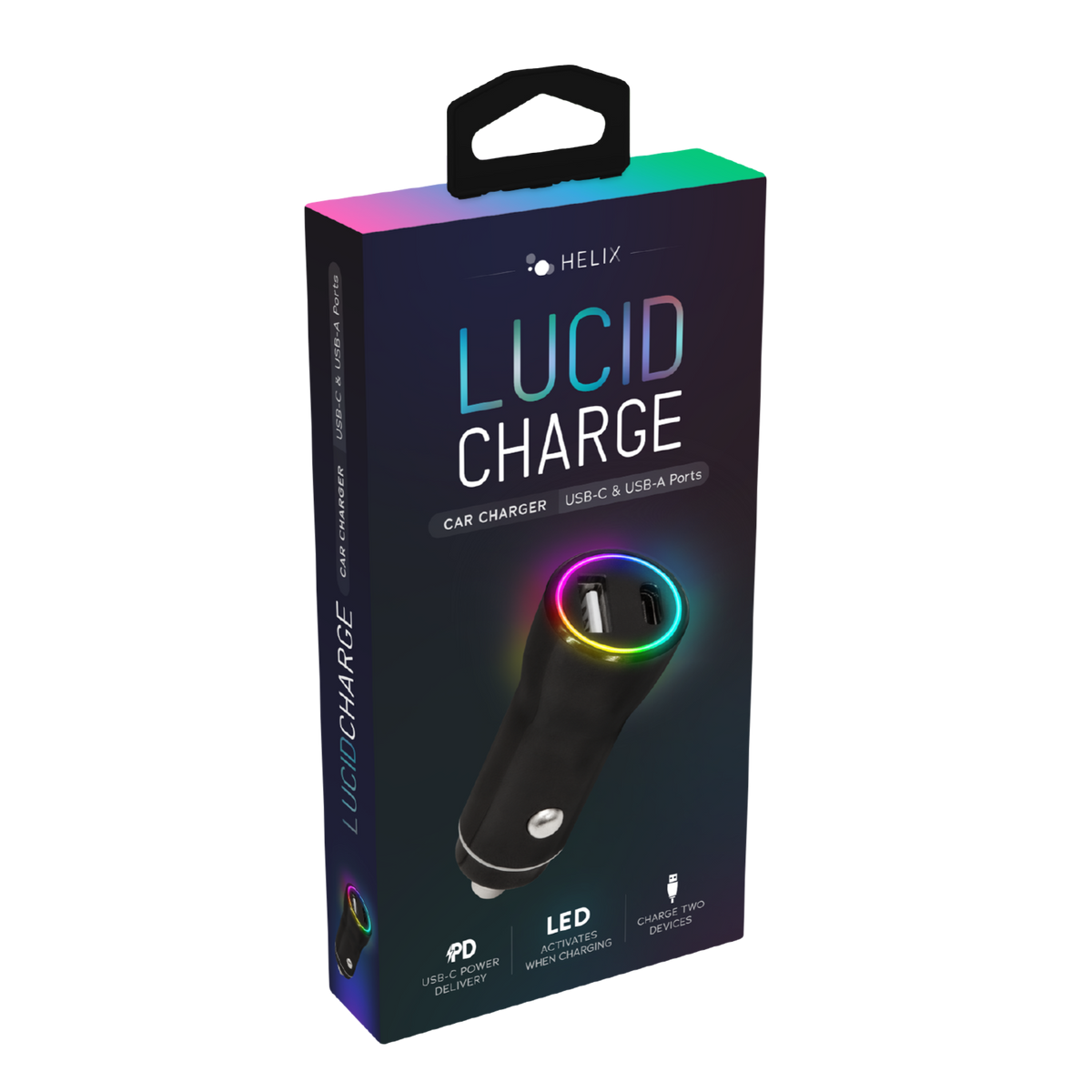 Lucid Charge LED Car Charger