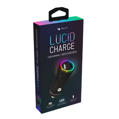 Lucid Charge LED Car Charger