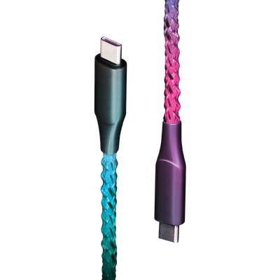 Lucid Charge LED USB-C Cable