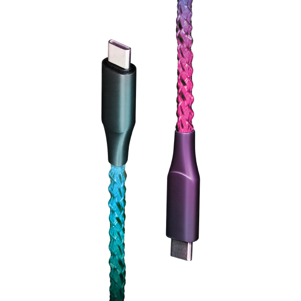 Lucid Charge LED USB-C Cable