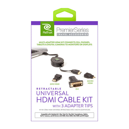 Cable HDMI Adapters | Mini HDMI, Micro HDMI, and DVI Adapters | Retractable Adapter HDMI Cable
