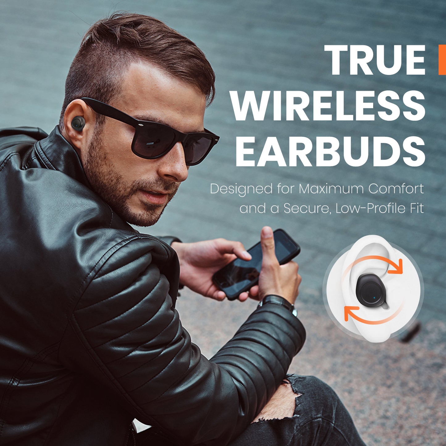 True Wireless BoomWireless 2-in-1 Earbuds and Speaker