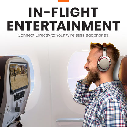 FlyWireless Bluetooth Splitter and Airplane Adapter