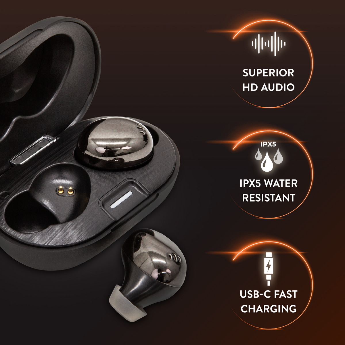 True Wireless High Fidelity Earbuds