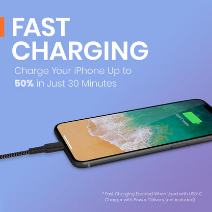USB-C to Lightning Cable - 5 FT