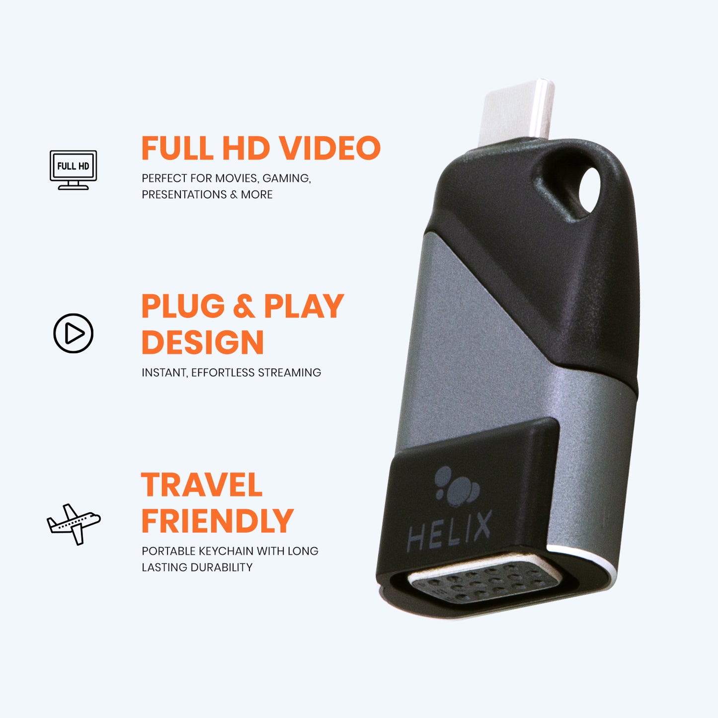USB-C to VGA Travel Adapter