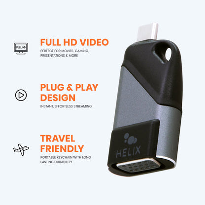 USB-C to VGA Travel Adapter