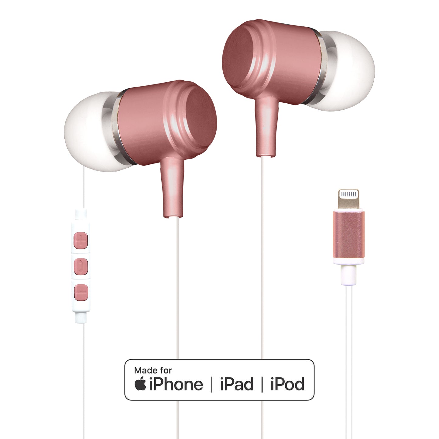 High Fidelity Earbuds with Lightning Connector