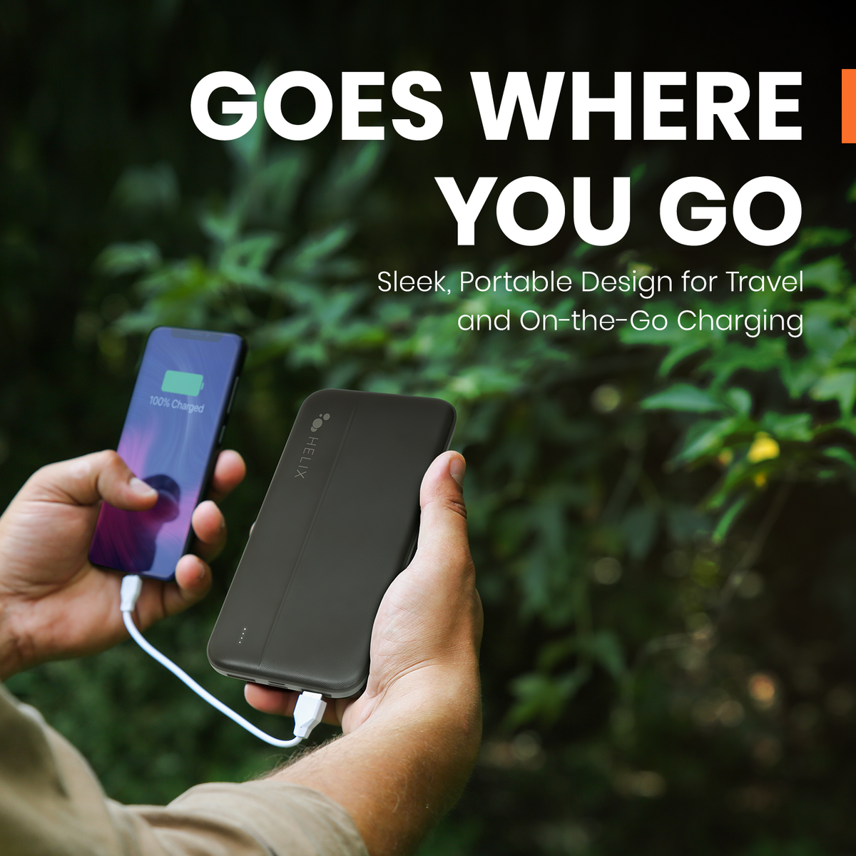 10,000 mAh Power Bank with Dual USB-A Ports