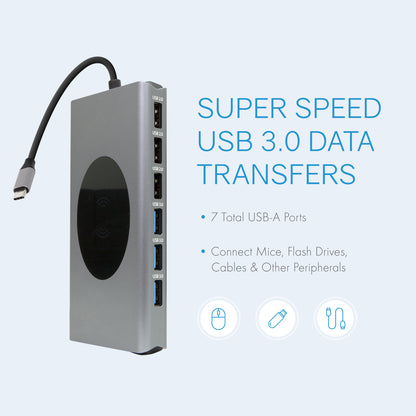 15-in-1 USB-C Hub with Wireless Charging