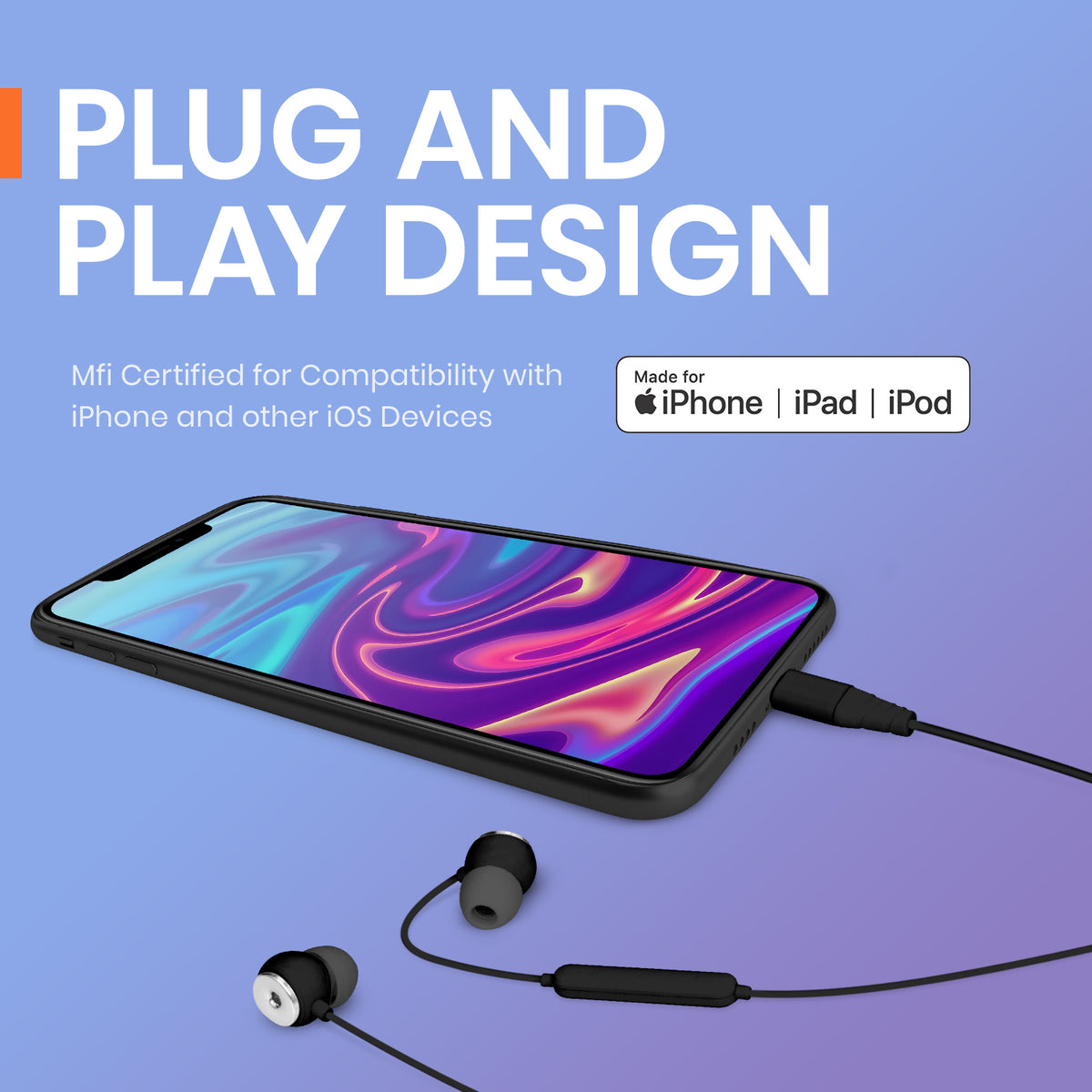 Ultra-Durable Earbuds SE with Lighting Connector