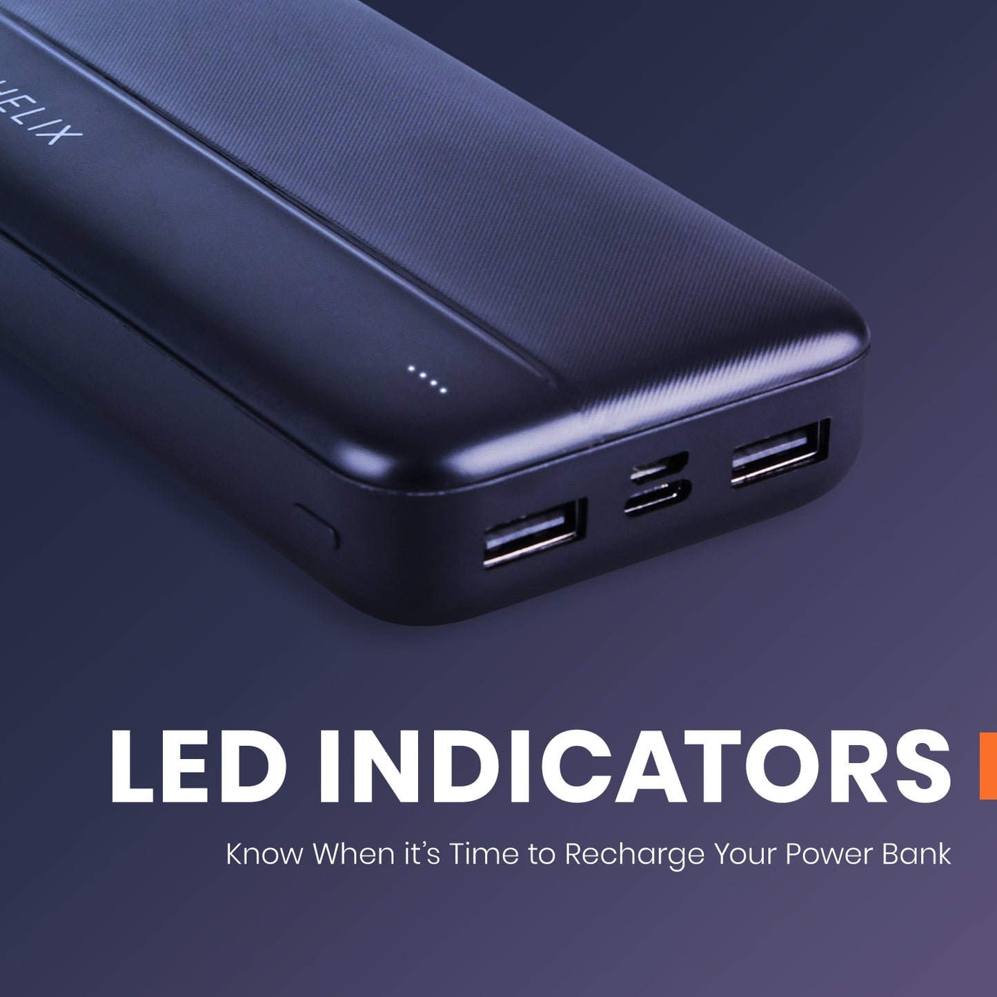 16,000 mAh Power Bank with USB-C and USB-A Ports