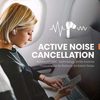 Dual Noise Cancelling True Wireless Earbuds